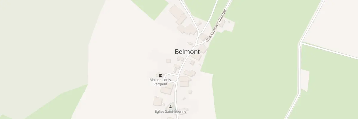 Plan du 9 Rue Louis Pasteur à Belmont