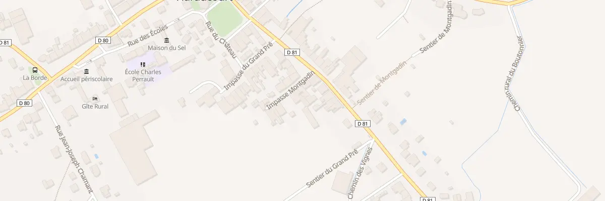 Plan du 7 Imp Montgadin à Haraucourt
