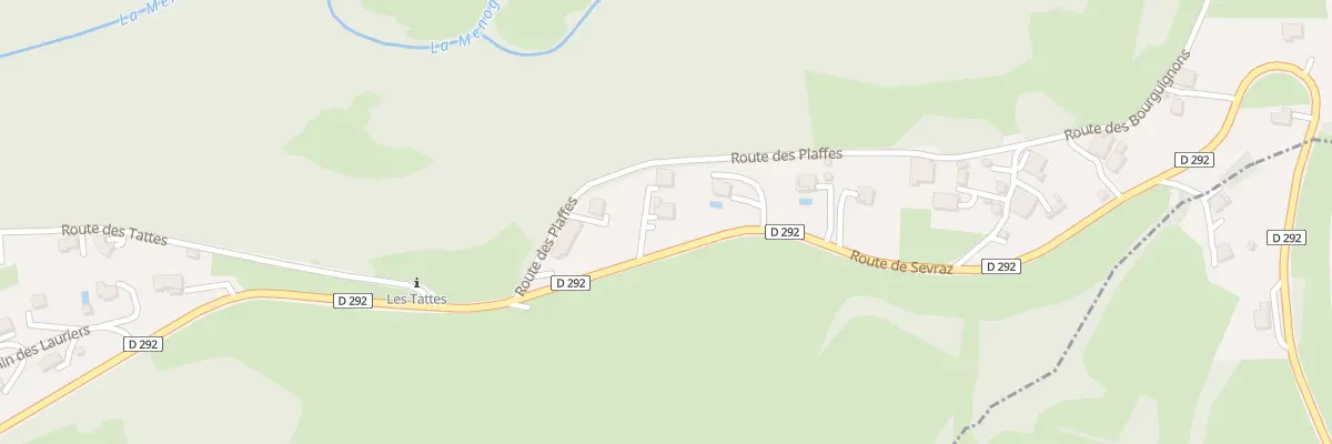 Plan du 661 Rte de Sevraz à Fillinges