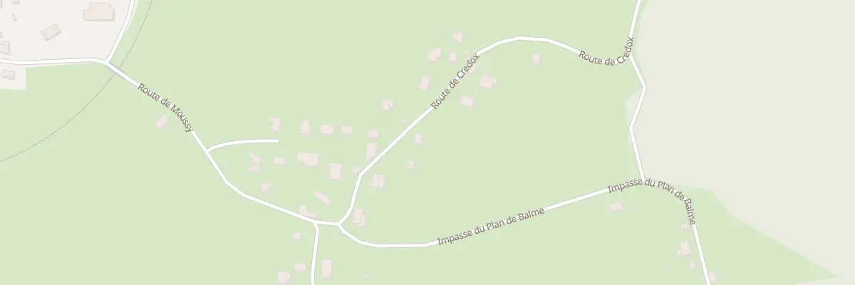 Plan du 1561 Rte de Crédox à Saint-Laurent