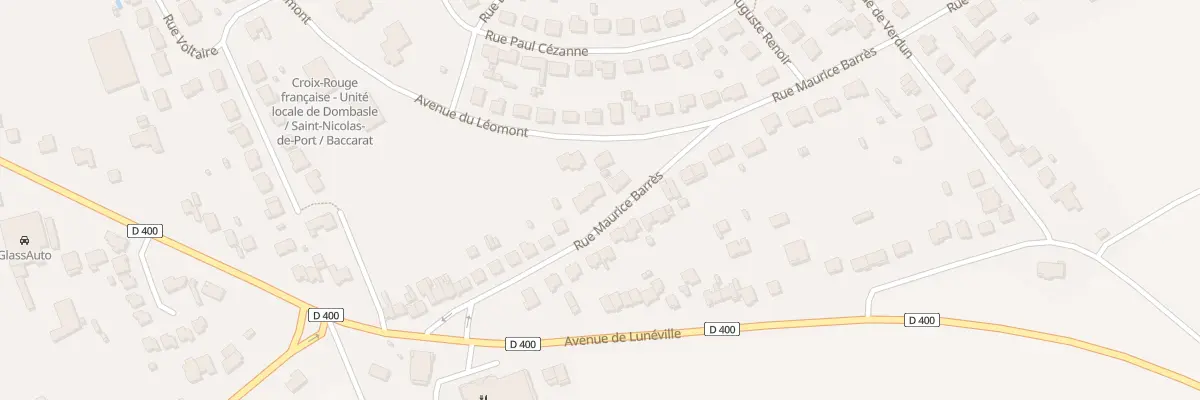Plan du 29 Rue Maurice Barrès à Dombasle-sur-Meurthe