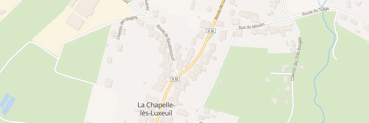 Plan du 38 Rte de Luxeuil à La Chapelle-lès-Luxeuil