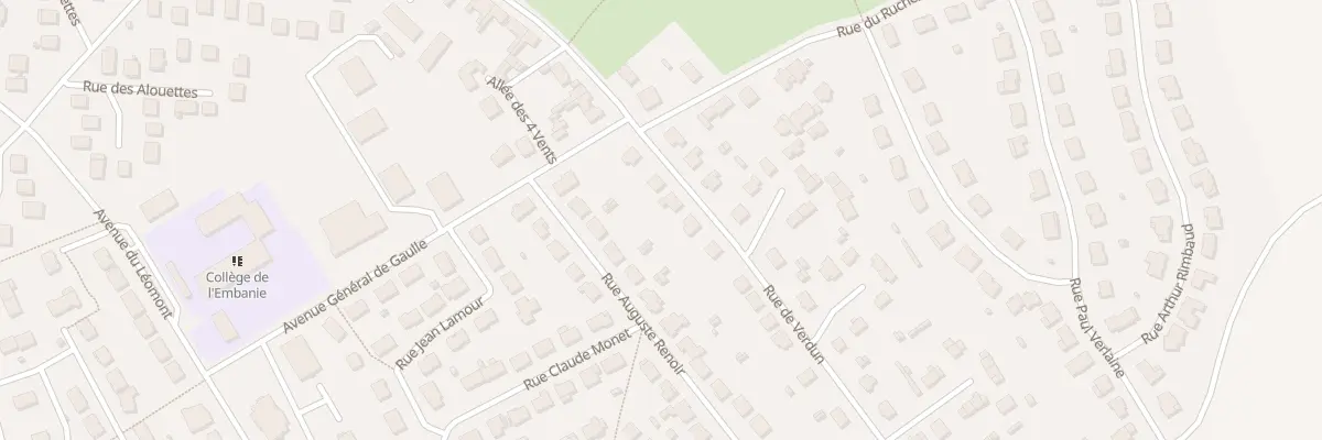 Plan du 6 Rue de Verdun à Dombasle-sur-Meurthe