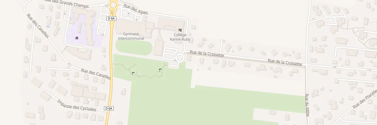 Plan du 509 Rue de la croisette à Saint-Pierre-en-Faucigny