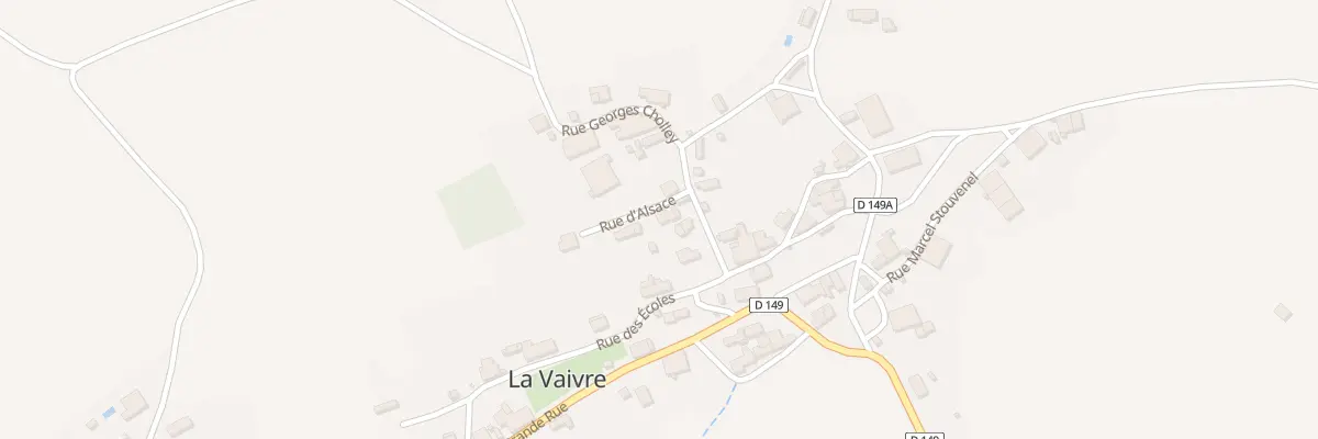 Plan du 1 Rue d’Alsace à La Vaivre
