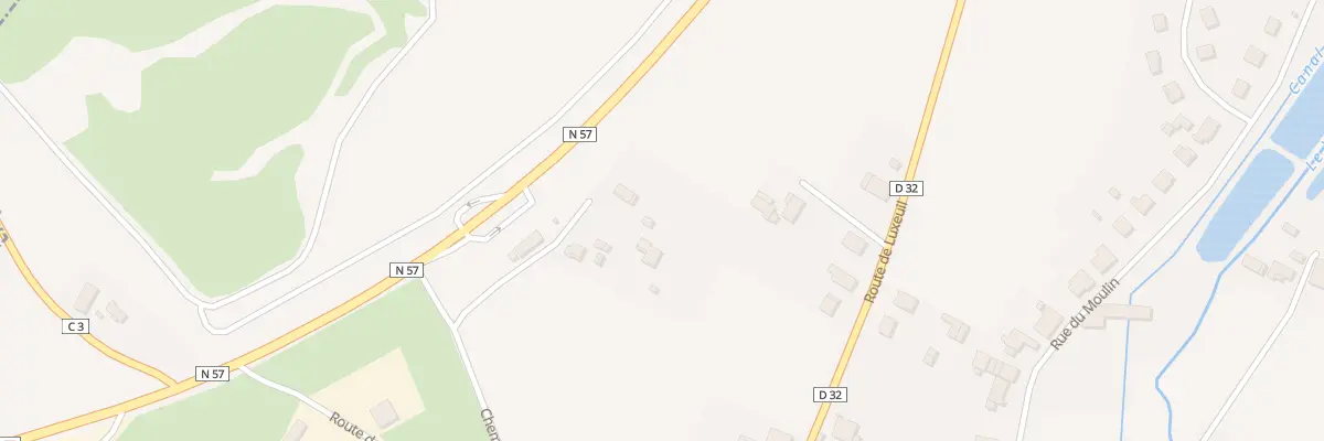 Plan du 7 Che de l’Autrey à La Chapelle-lès-Luxeuil
