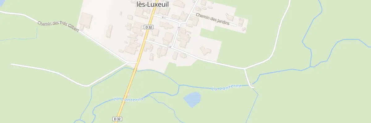 Plan du 1 Che de la Lie des Moines à La Chapelle-lès-Luxeuil