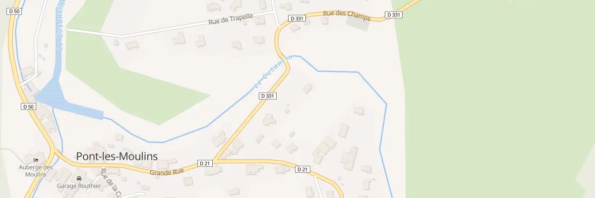 Plan du 8 Rue des Champs à Pont-les-Moulins