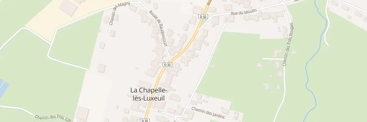 Plan du 19 Rte de Luxeuil à La Chapelle-lès-Luxeuil