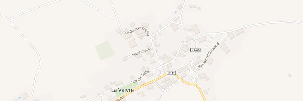 Plan du 3 Rue Georges Cholley à La Vaivre