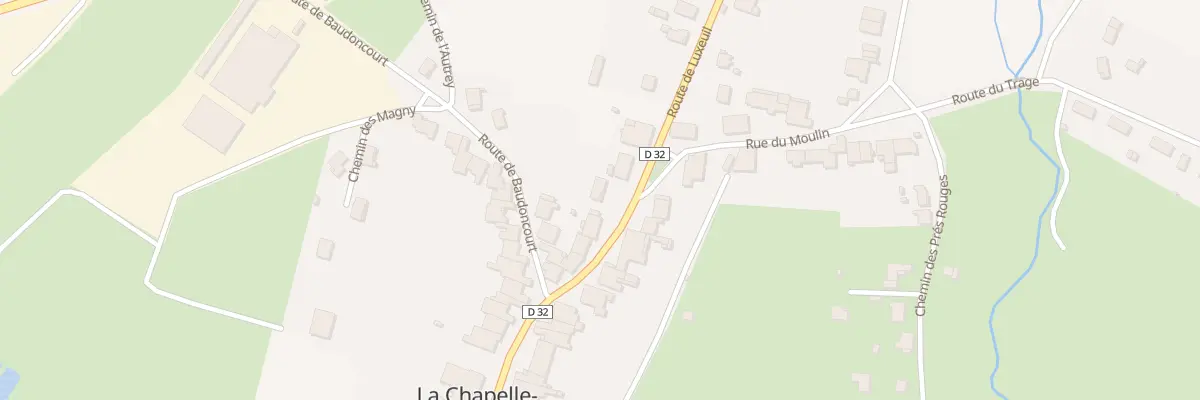 Plan du 44 Rte de Luxeuil à La Chapelle-lès-Luxeuil