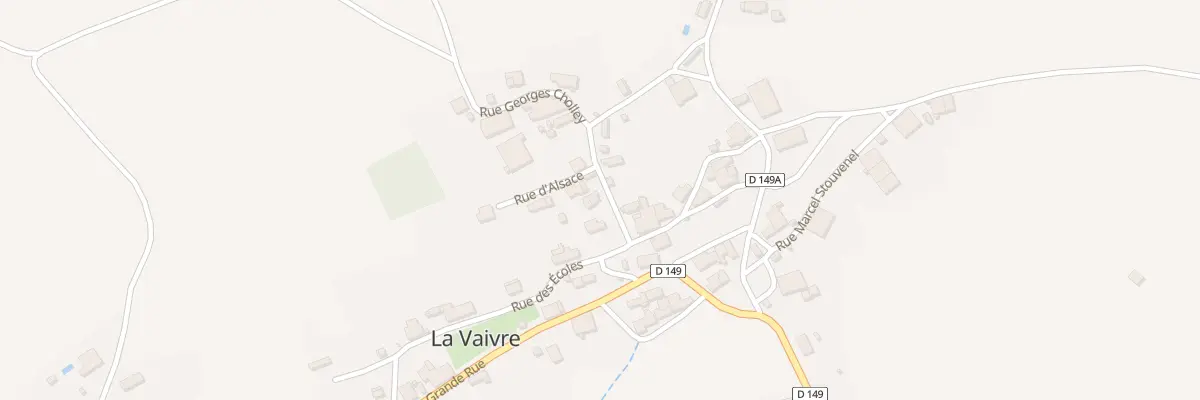 Plan du 1 Rue Georges Cholley à La Vaivre