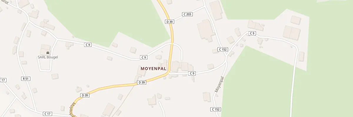Plan du 21 Che des Moises Moyenpal à Xertigny