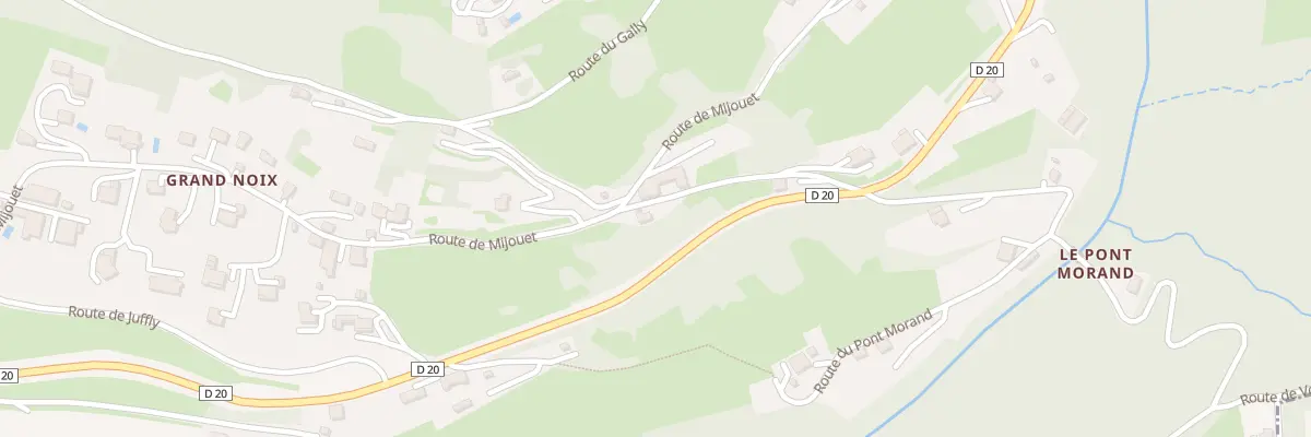 Plan du 582 Rte de Mijouet à Fillinges