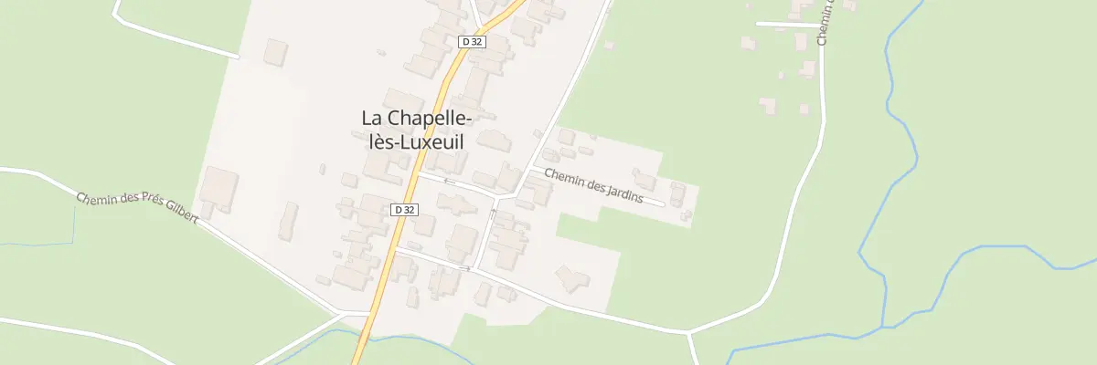 Plan du 3 Che des Jardins à La Chapelle-lès-Luxeuil