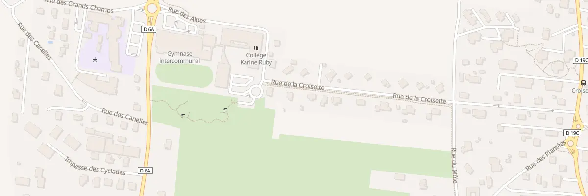 Plan du 481 Rue de la croisette à Saint-Pierre-en-Faucigny