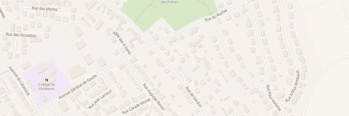 Plan du 5 Rue de Verdun à Dombasle-sur-Meurthe
