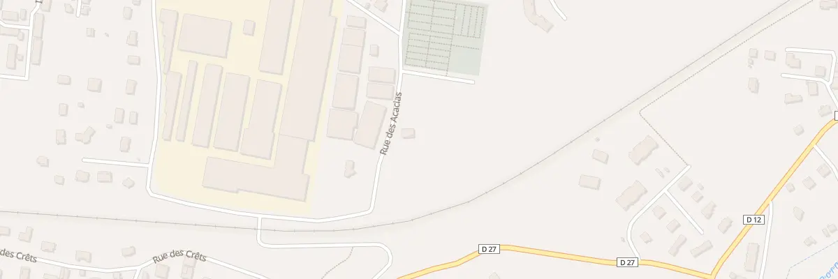 Plan du 345 Rue des acacias à Saint-Pierre-en-Faucigny