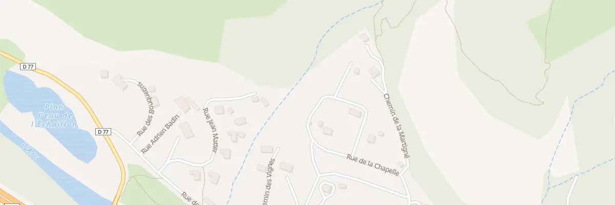 Plan du 441 Rue de la Chapelle à La Tour-en-Maurienne