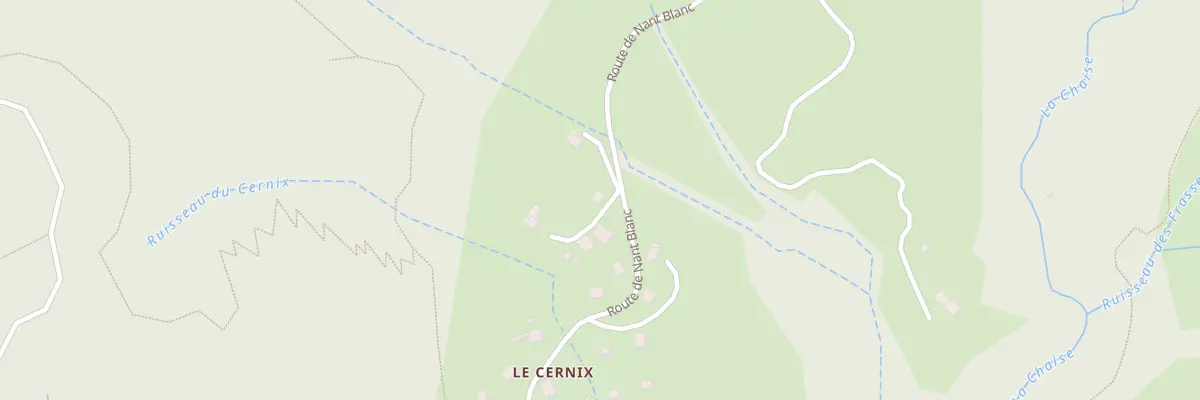 Plan du 20 Imp de la Pierre au Bouchet-Mont-Charvin