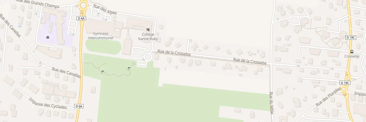 Plan du 437 Rue de la croisette à Saint-Pierre-en-Faucigny