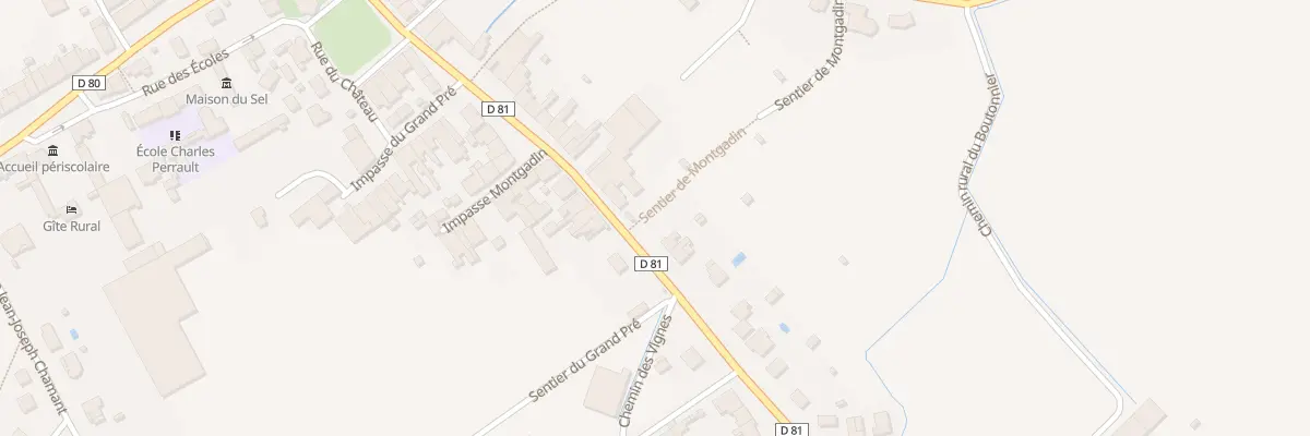 Plan du 33T Rue du Général Lambert à Haraucourt