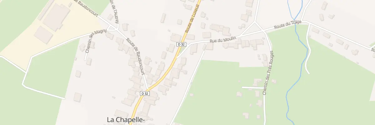 Plan du 27 Rte de Luxeuil à La Chapelle-lès-Luxeuil