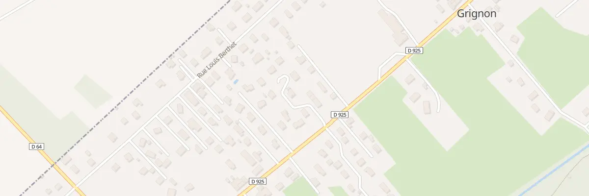 Plan du 5435 Cd 925 à Grignon