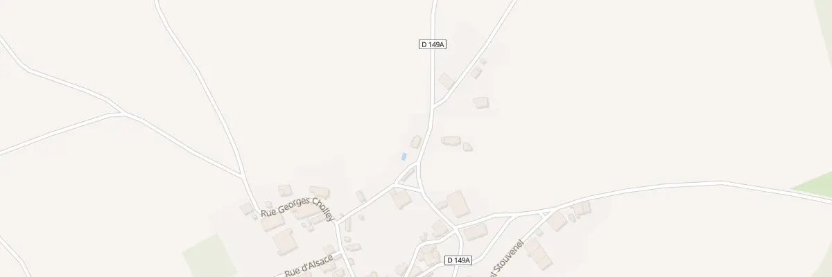 Plan du 7 Rte de Plombières à La Vaivre