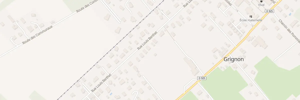 Plan du 859 Rue louis berthet à Grignon