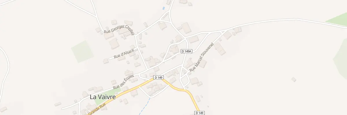 Plan du 2 Rue des Ecoles à La Vaivre