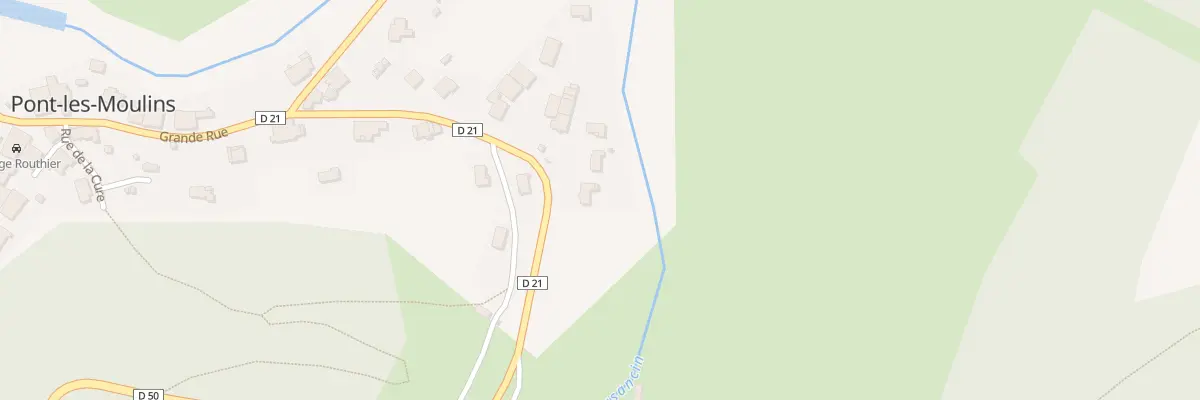Plan du 41 Gr Grande Rue à Pont-les-Moulins