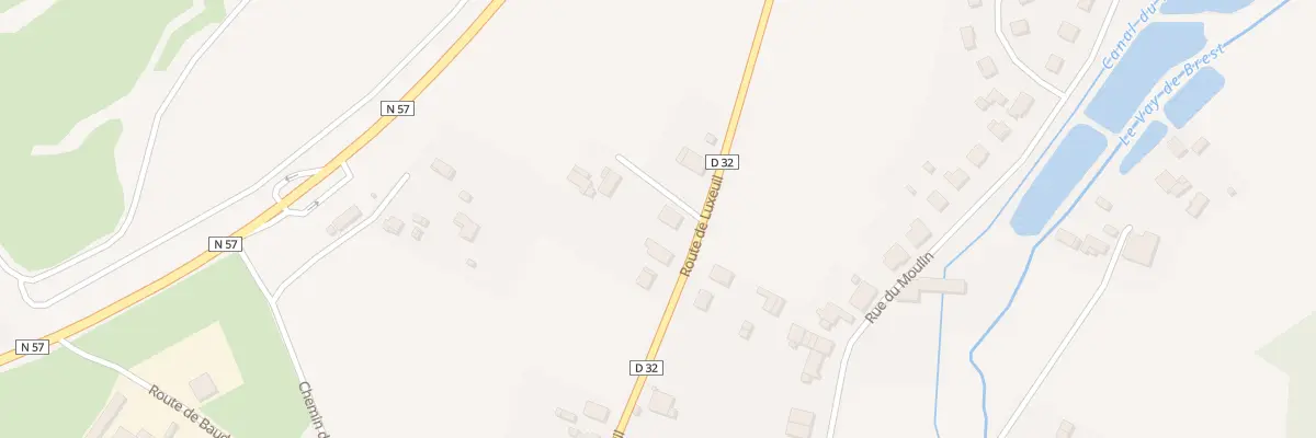 Plan du 60 Rte de Luxeuil à La Chapelle-lès-Luxeuil