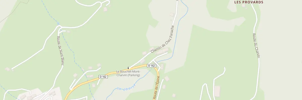 Plan du 95 Che de Chez Panache au Bouchet-Mont-Charvin