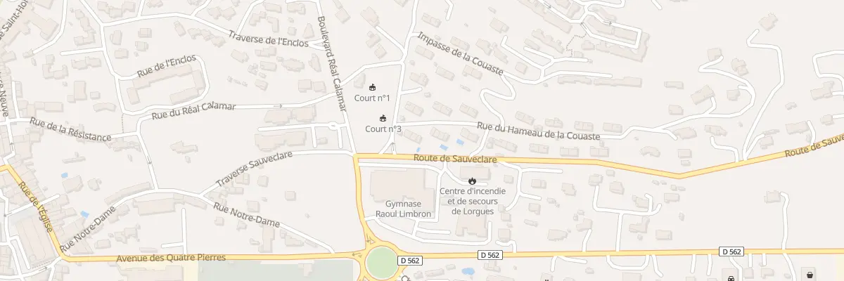 Plan du 30 Rue du Hameau de la Couaste à Lorgues