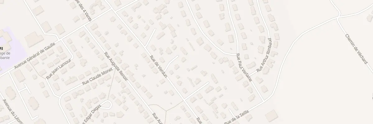 Plan du 29 Rue de Verdun à Dombasle-sur-Meurthe