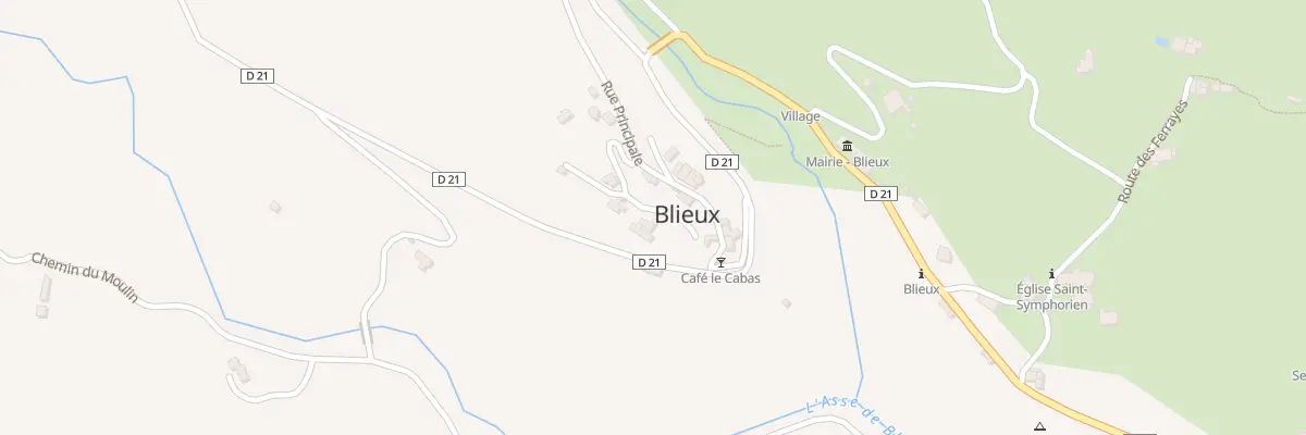 Plan du 5016 Le Village à Blieux