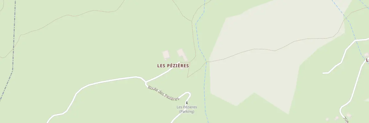 Plan du 1302 Rte des Pezières au Bouchet-Mont-Charvin