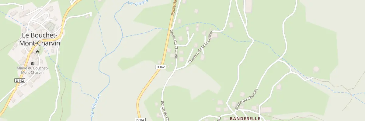 Plan du 77 Rte du Charvin au Bouchet-Mont-Charvin