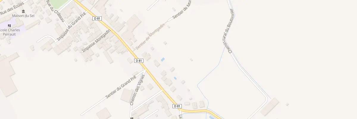Plan du 39B Rue du Général Lambert à Haraucourt