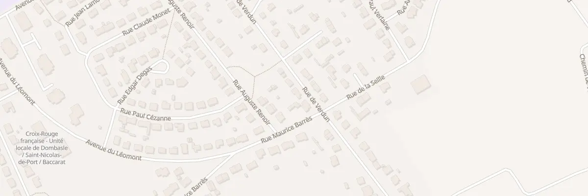 Plan du 28 Rue de Verdun à Dombasle-sur-Meurthe