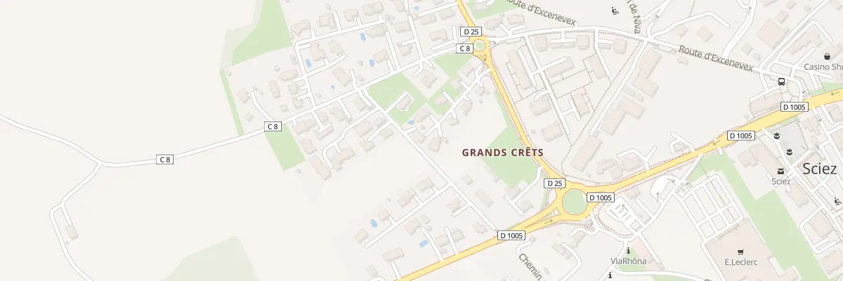 Plan du 157D Rue Jean Guyon à Sciez