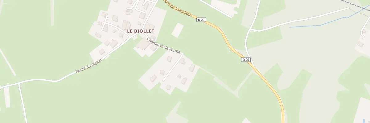 Plan du 21 Imp des Roses à Faucigny