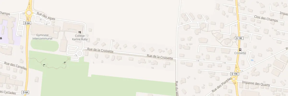 Plan du 332 Rue de la croisette à Saint-Pierre-en-Faucigny
