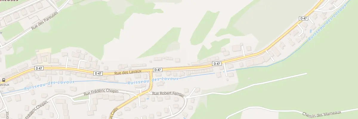 Plan du 81 Rue des Lavaux à Pontarlier
