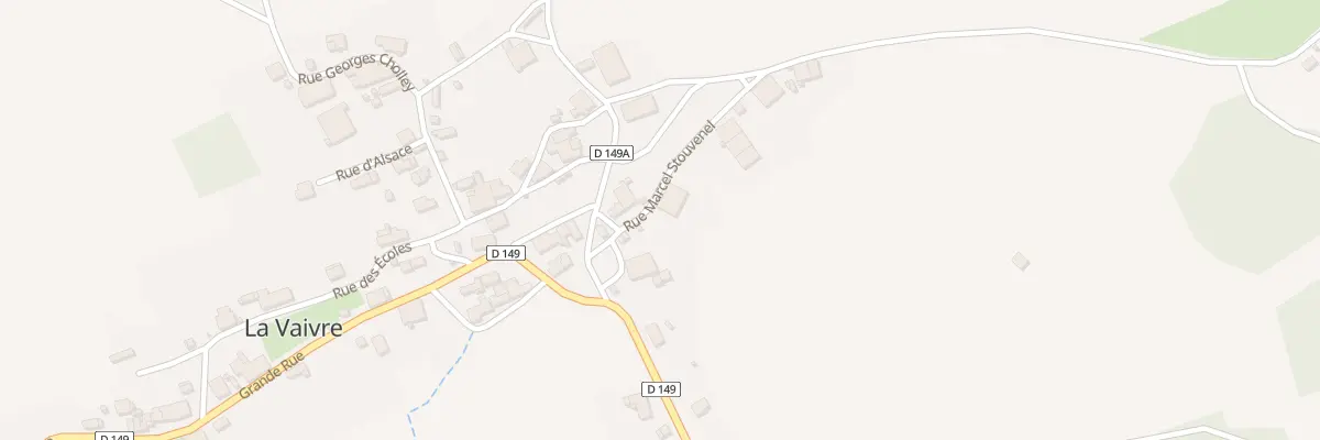 Plan du 2 Rue Marcel Stouvenel à La Vaivre