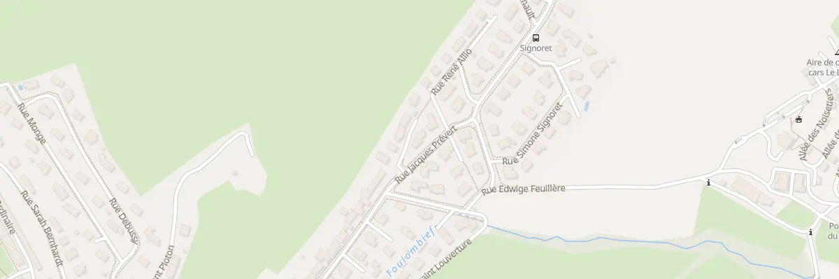 Plan du 1 Rue Jacques Prevert à Pontarlier