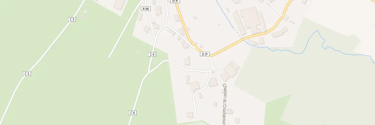 Plan du 90 Rte Pont de la Regingotte à Xertigny