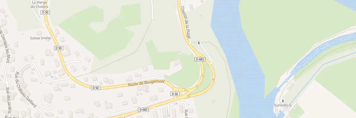 Plan du 5 Rue de Lonot à Baume-les-Dames