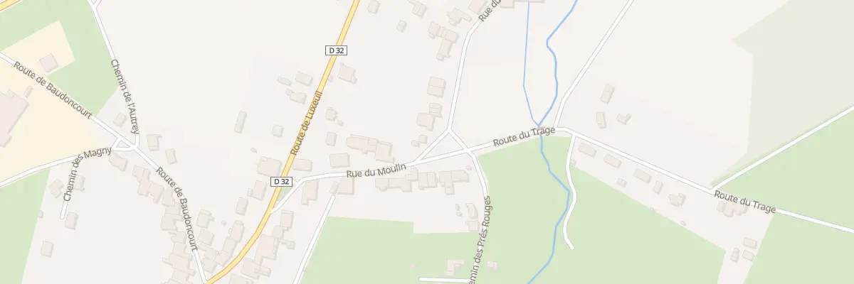 Plan du 6 Rue du Moulin à La Chapelle-lès-Luxeuil